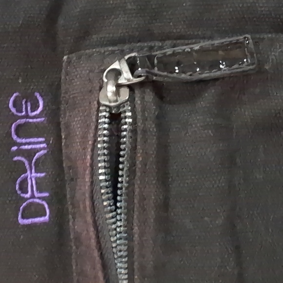 Vintage Dakine RN#91245 Poppy Tote Canvas Cotton Double Handle multi-pocket - Picture 2 of 12